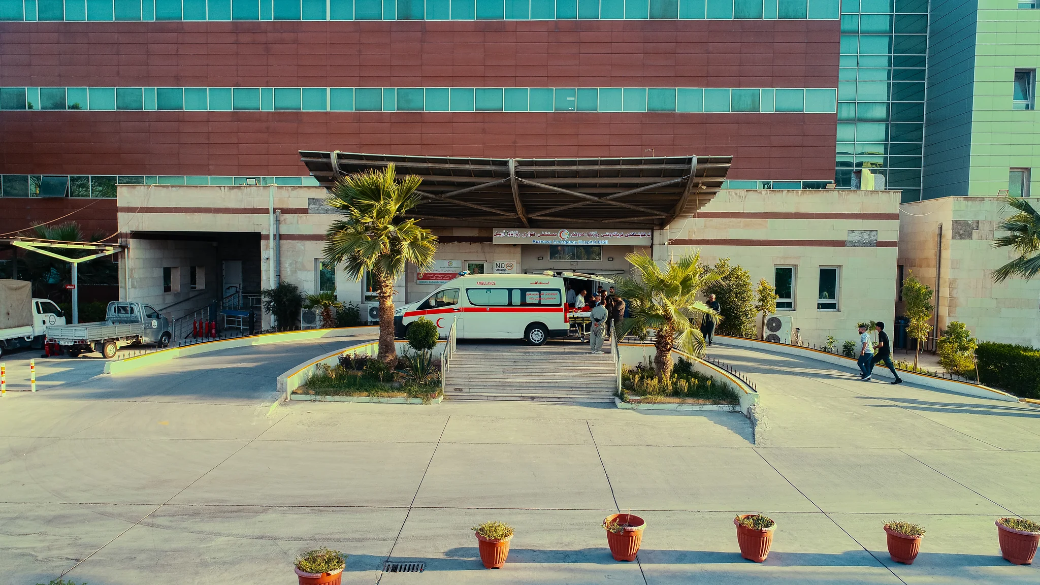 Rozhawa Hospital Exterior in Erbil